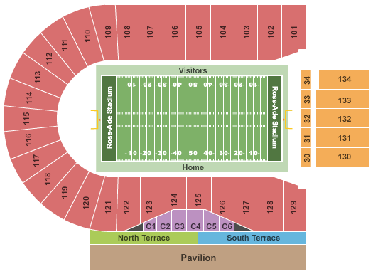 TD Ballpark Seating Chart - Row & Seat Numbers